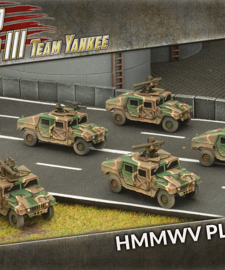 Team Yankee WW3: Team Yankee: American: HMMWV Platoon (6)