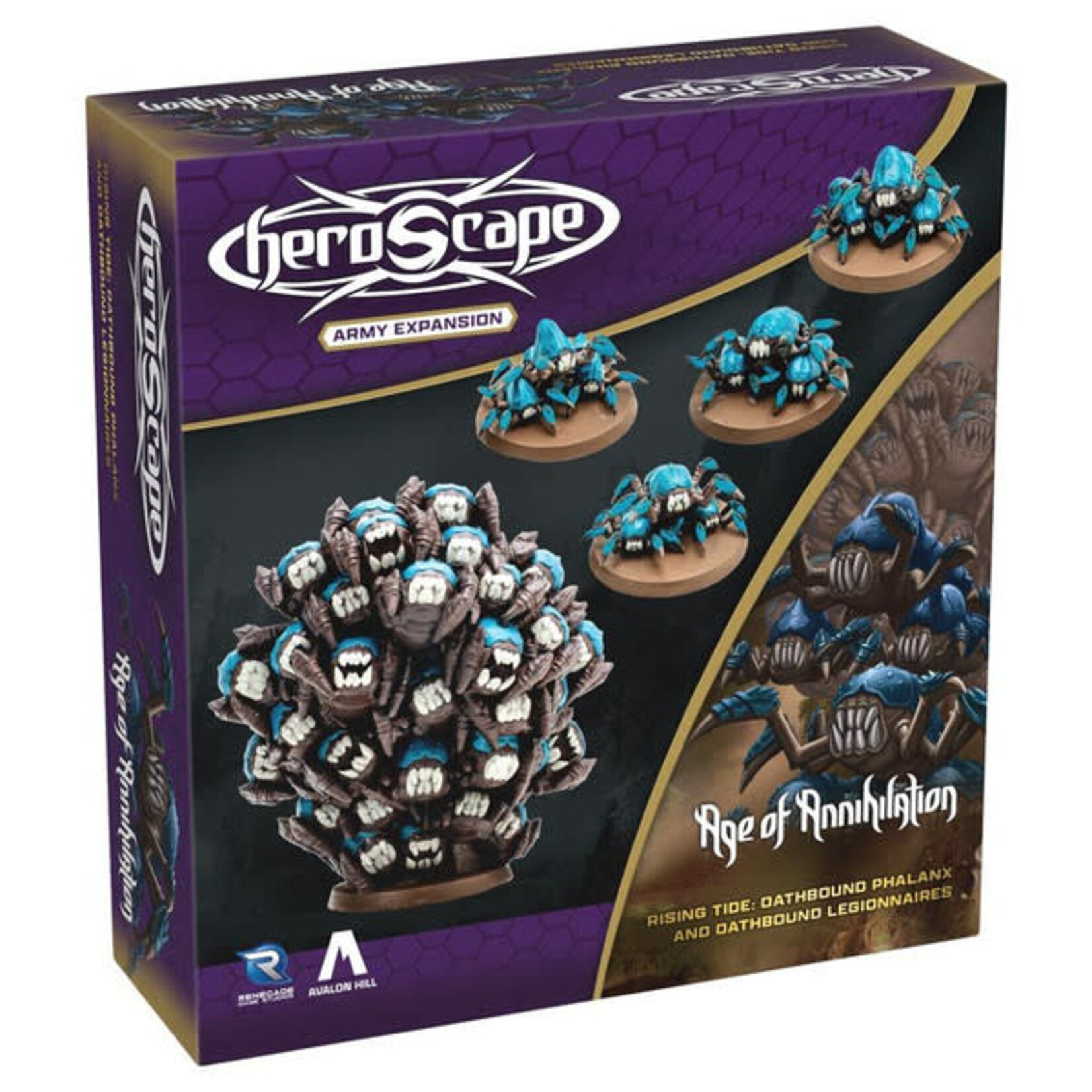 Renegade Game Studio Heroscape: Rising Tide: Oathbound Phalanx and Oathbound Legionnaires Army Expansion