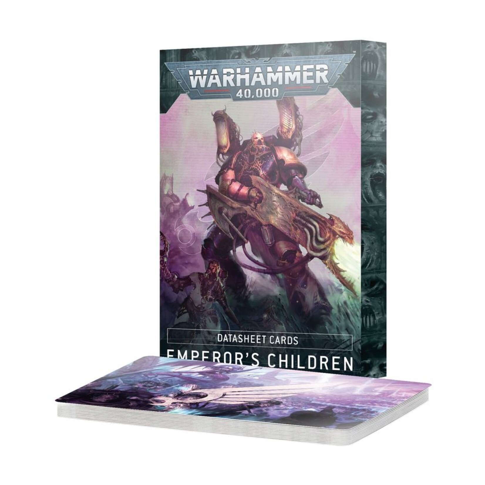 Warhammer 40k Warhammer 40k: Emperor's Children: Datasheet Cards
