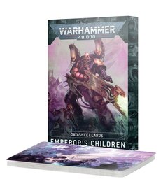 Warhammer 40k Warhammer 40k: Emperor's Children: Datasheet Cards