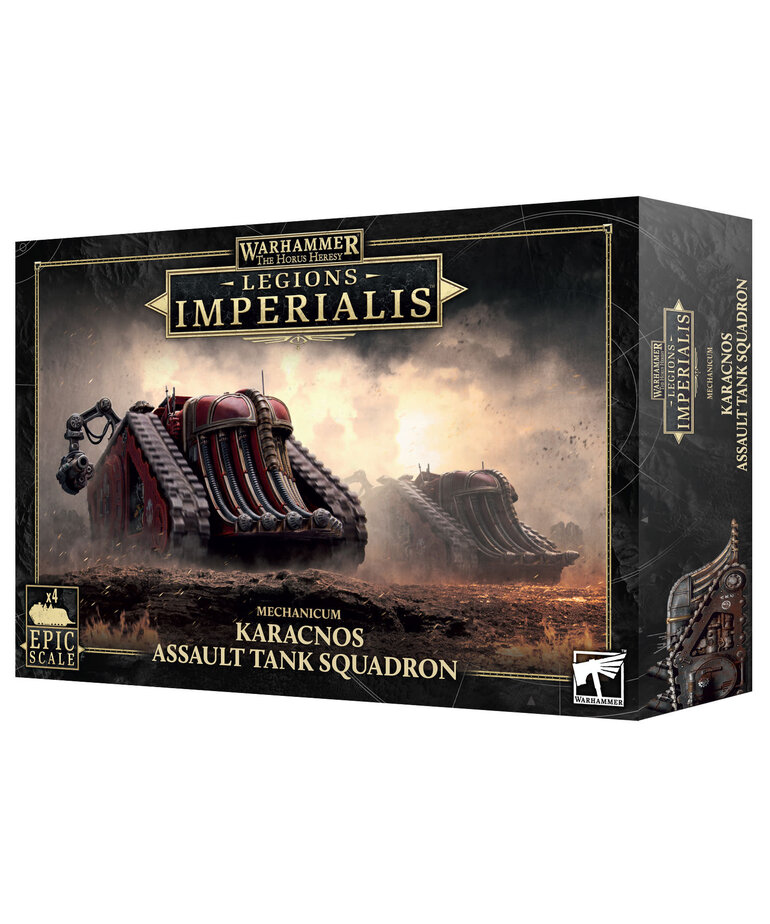 Horus Heresy Legions Imperialis: Mechanicum: Karacnos Assault Tank Squadron