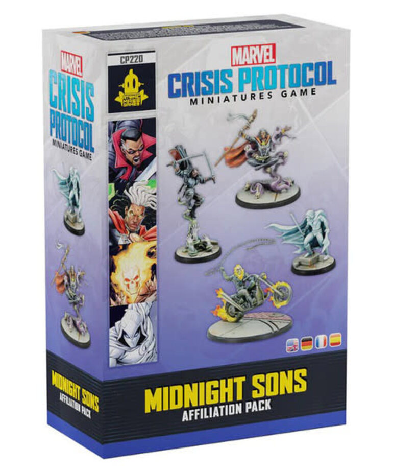 Atomic Mass Games Marvel Crisis Protocol: Midnight Sons Affiliation Pack