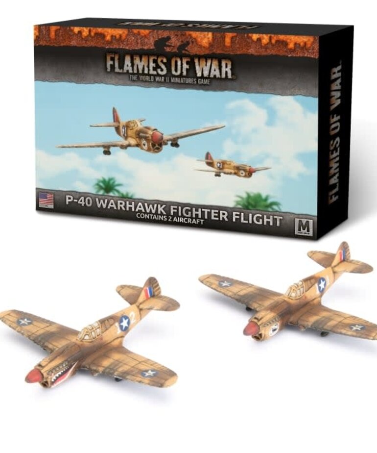 Flames of War Flames of War: American: P-40 Warhawk Fighter Flight