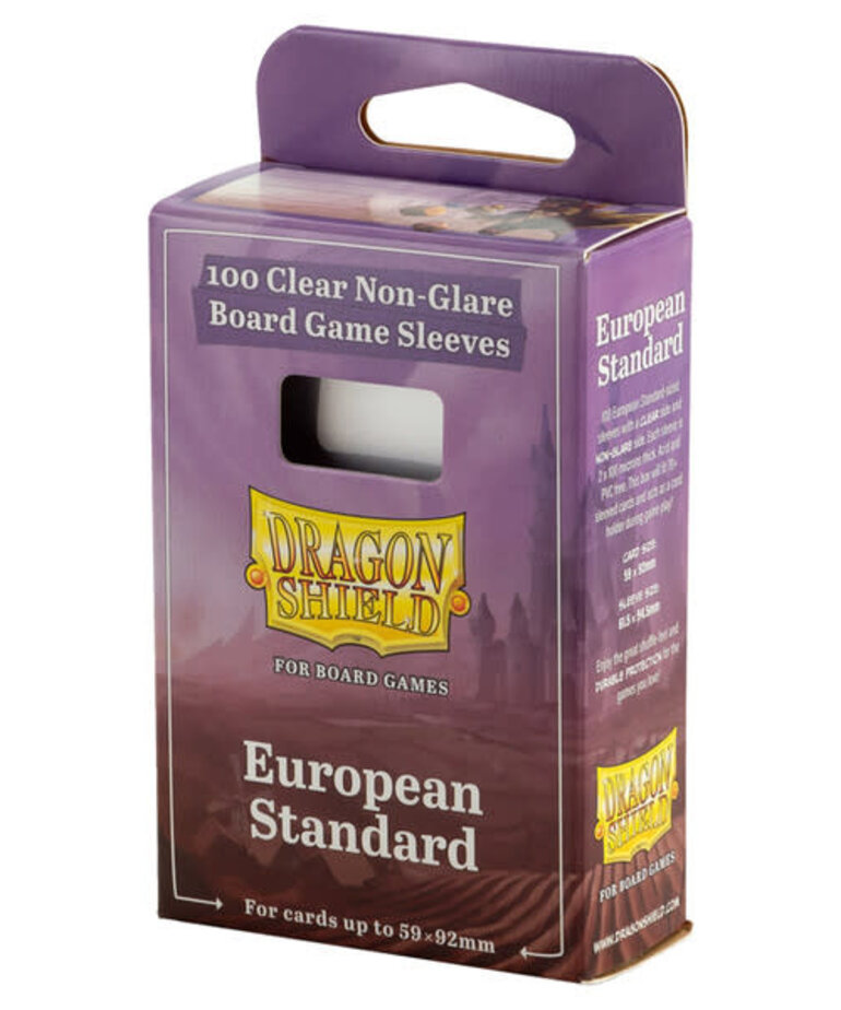 Dragon Shield Deck Protector: Board Game Sleeve: Dragon Shield: European Standard (100)