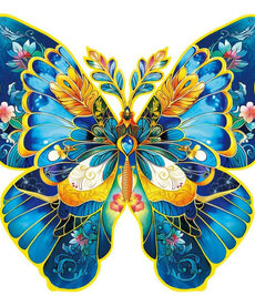 Robotime Roelife DIY Puzzle: Wooden: Morpho Helena Butterfly 200 piece