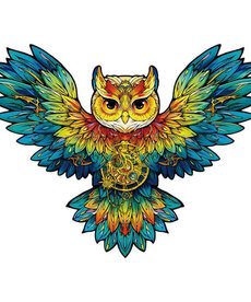 Robotime Roelife DIY Puzzle: Wooden: Owl 200 piece