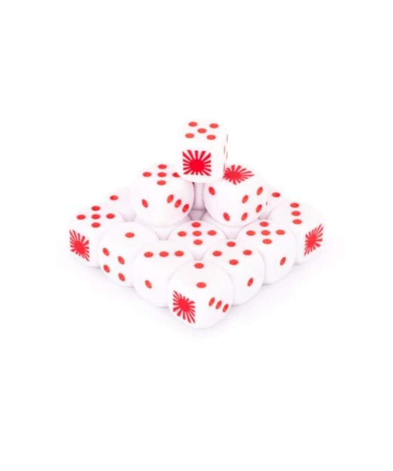 Flames of War Flames Of War: Japanese MW Dice (x20)