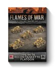 Flames of War Flames Of War:  Japanese: Type 94 TK Recon Tankette Platoon (x5)