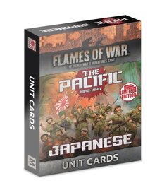 Flames of War Flames Of War: The Pacific: Japanese Unit Cards (x38 Cards) - Limited Edition