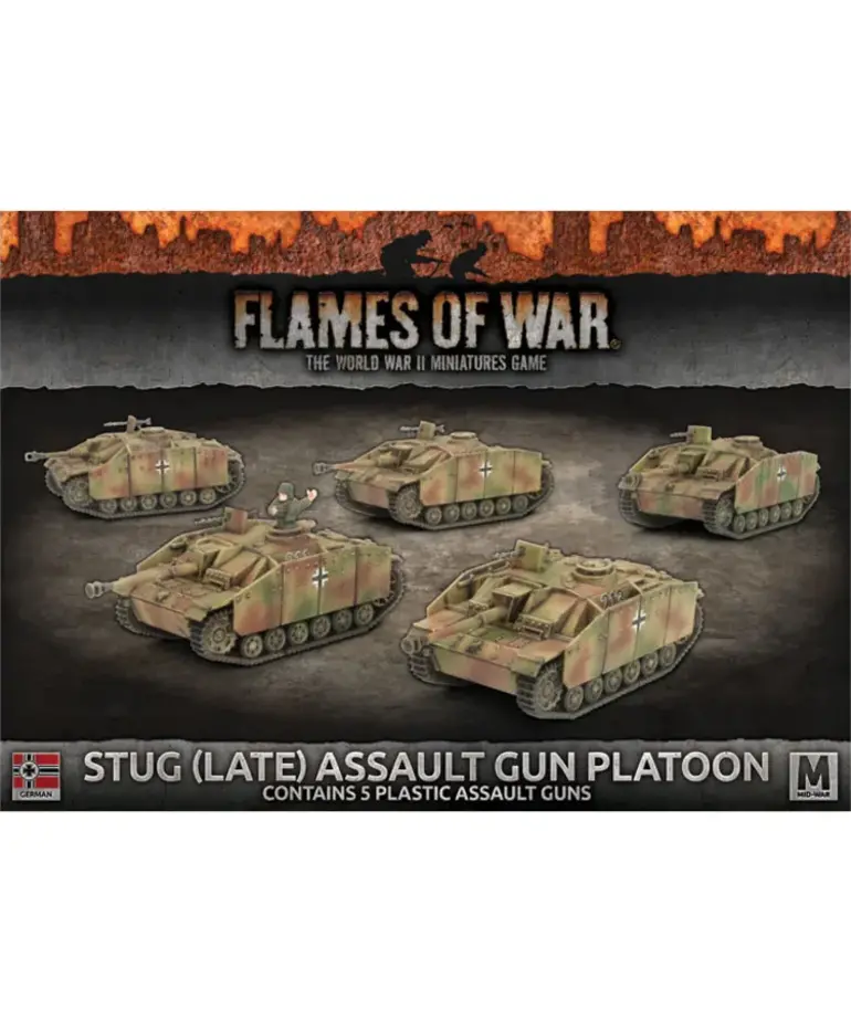 Flames of War Flames of War German:  Stug (Late) Assault Gun Platoon