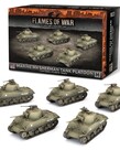 Flames of War Flames Of War: Marine M4 Sherman Platoon (x5 Plastic)