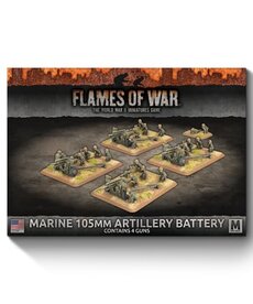 Flames of War Flames Of War: Marine 105mm Artillery Battery (x4)