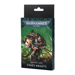 Warhammer 40k Warhammer 40k: Chaos Knights: Data Cards