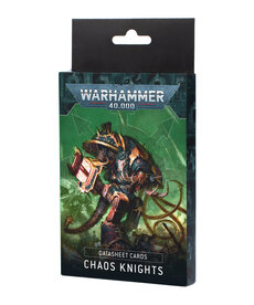 Warhammer 40k Warhammer 40k: Chaos Knights: Data Cards