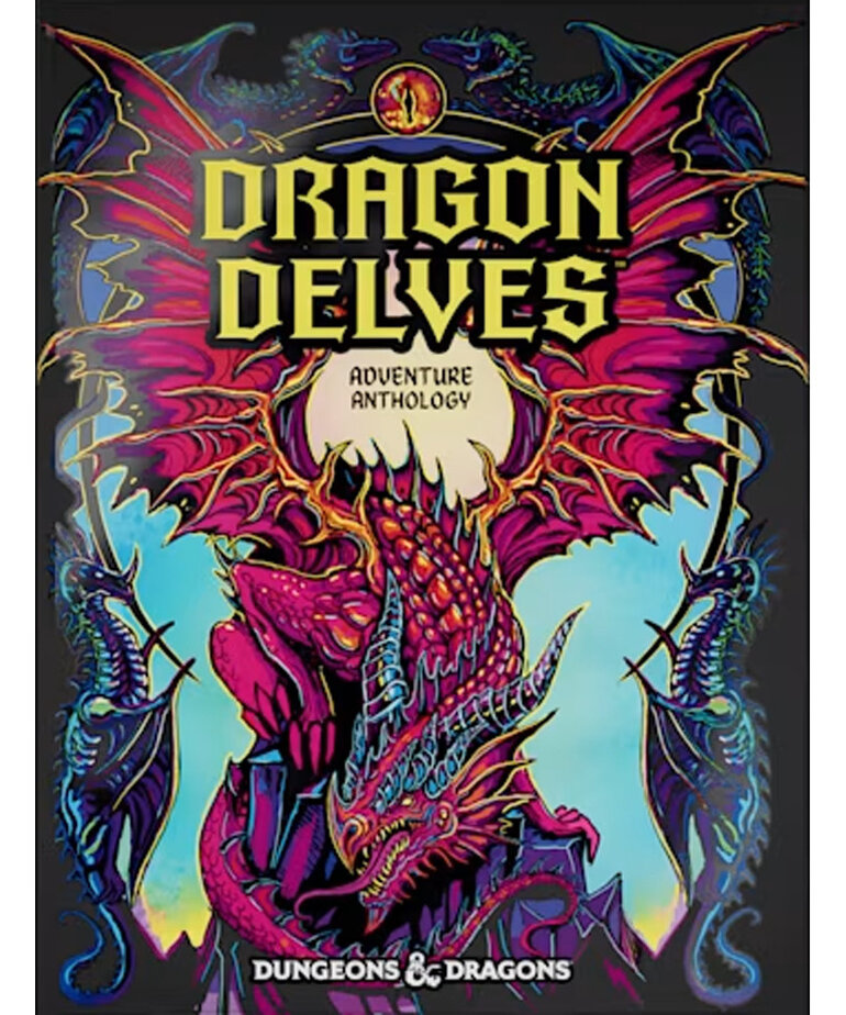 Wizards of the Coast 5.5E D&D Dragon Delves Book (ALT COVER)