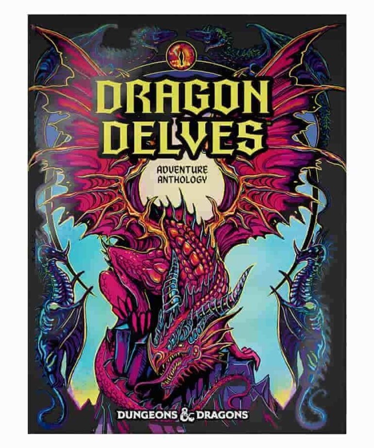 Wizards of the Coast 5.5E D&D Dragon Delves Book (ALT COVER)