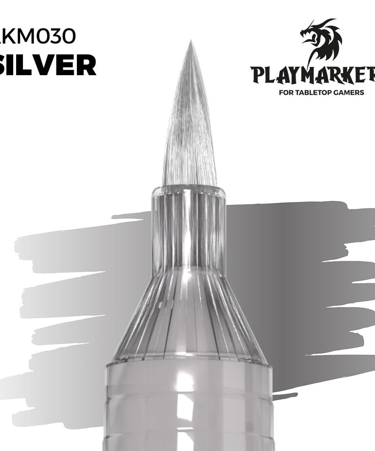 AK Interactive AK Play Markers AKM030 Silver
