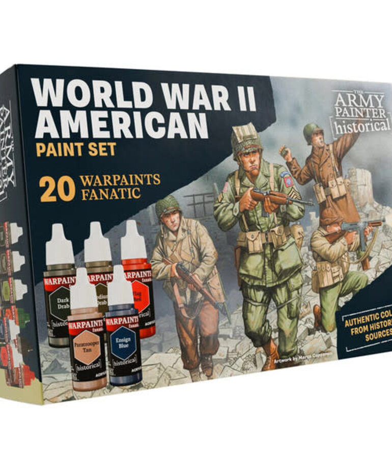 The Army Painter The Army Painter Historical: WWII American Paint Set