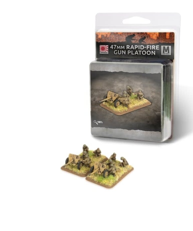 Flames of War Flames Of War:  Japanese: 47mm Rapid-fire Gun Platoon (x2)