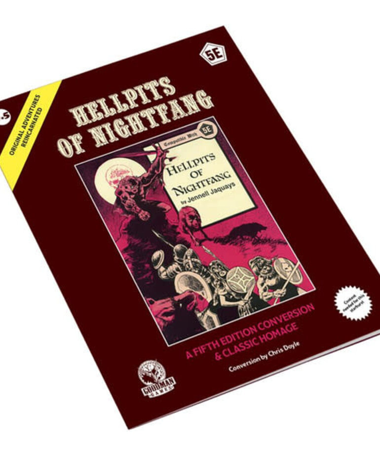 Goodman Games D&D 5E: Original Adventures Reincarnated #9.5 Hellpits of Nightfang
