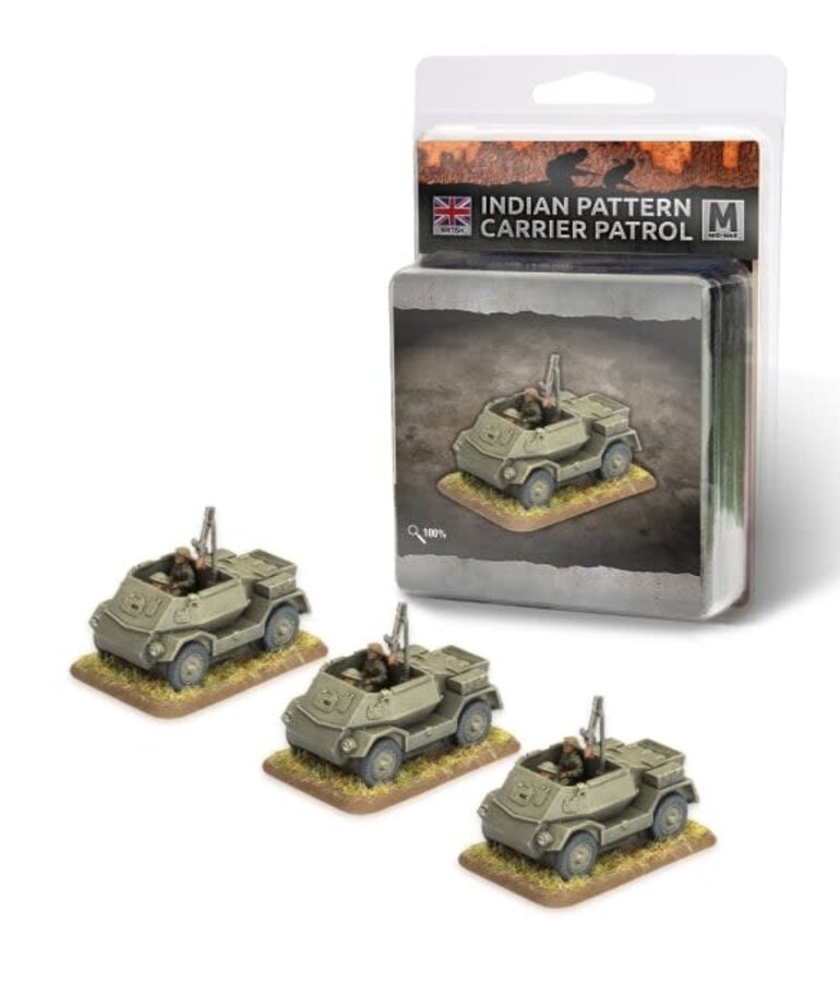 Flames of War Flames Of War: Indian Pattern Carrier (x3)