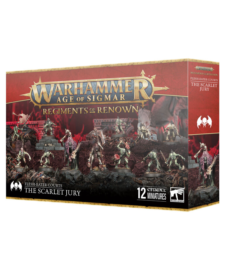 Age of Sigmar Age of Sigmar: Flesh Eater Courts: The Scarlet Jury