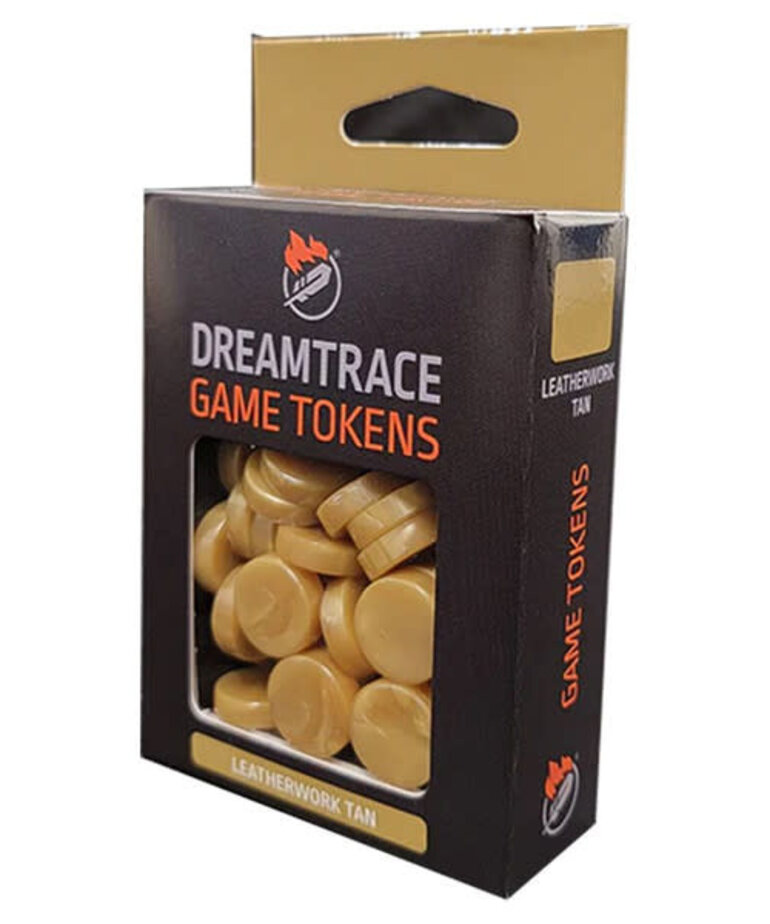 Ghost Galaxy Dreamtrace Game Tokens: Leatherwork Tan