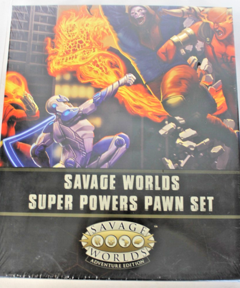 Pinnacle Savage Worlds Super Powers Pawn Set