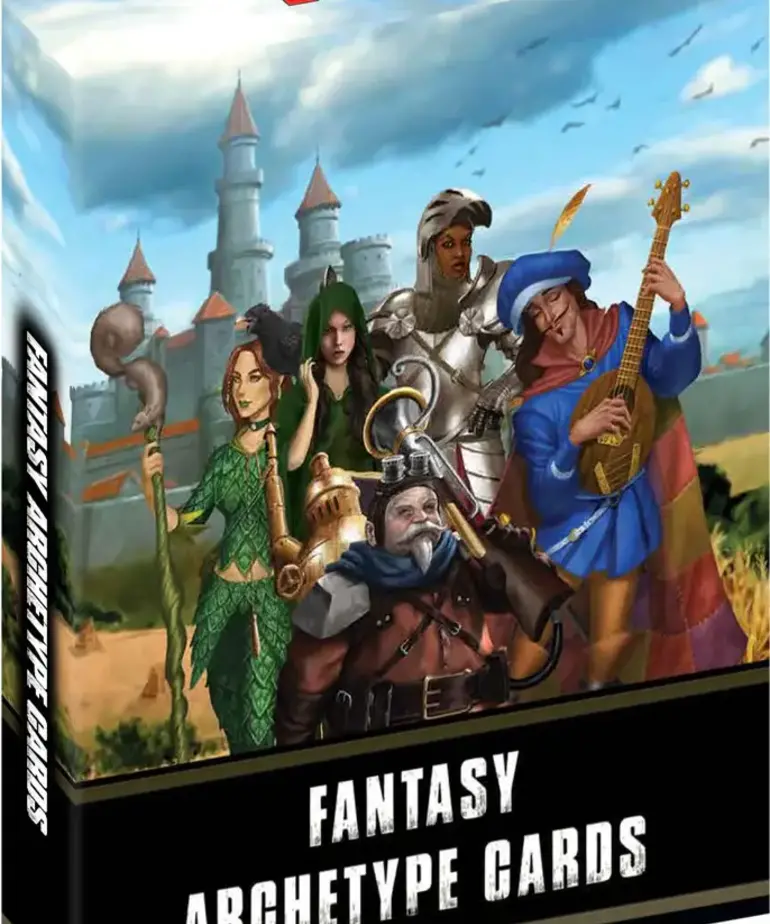 Pinnacle Savage Worlds Fantasy Archetype Cards