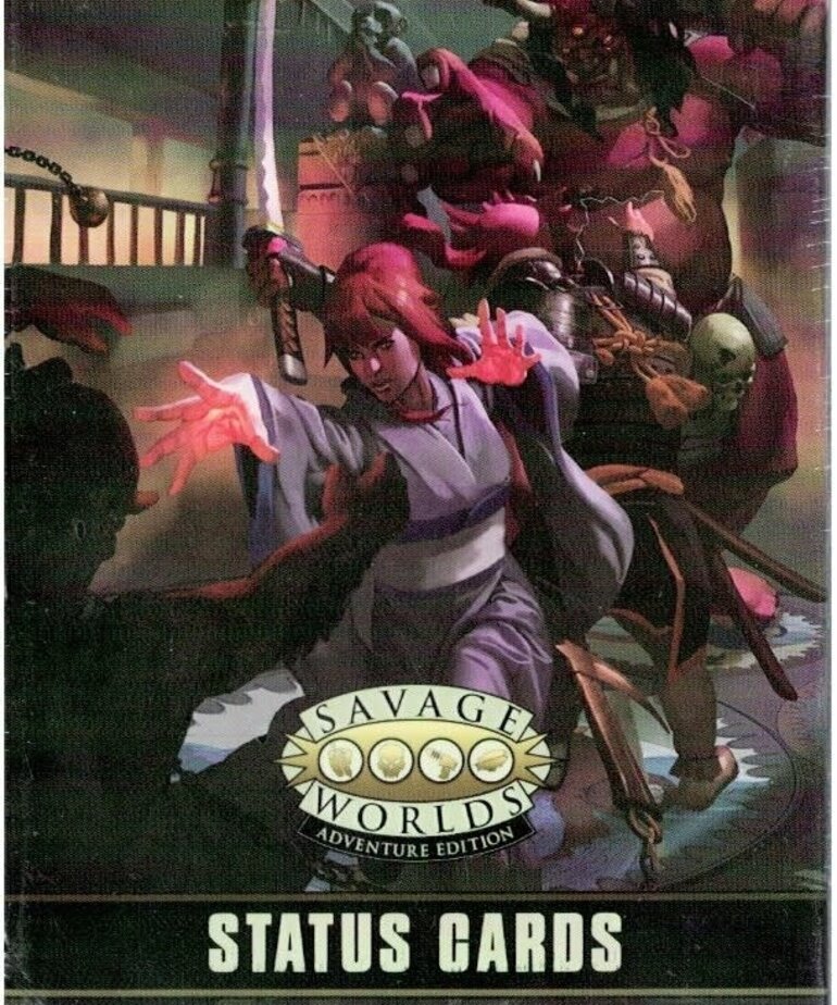 Pinnacle Savage Worlds Status Cards