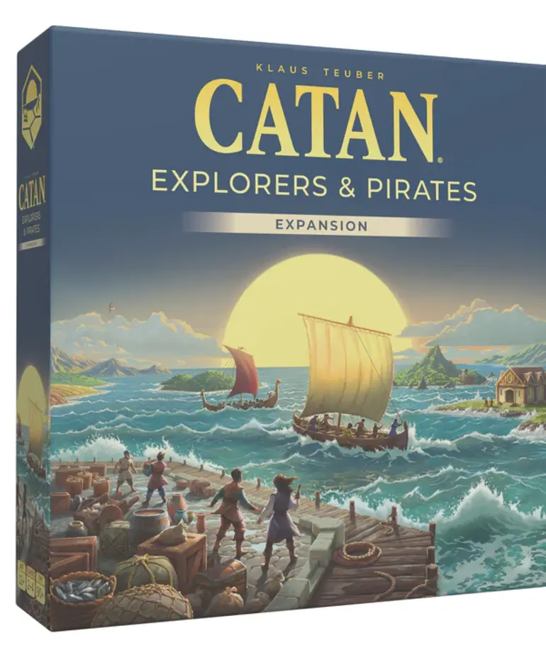 Asmodee Catan: Explorers & Pirates Expansion 6th Edition