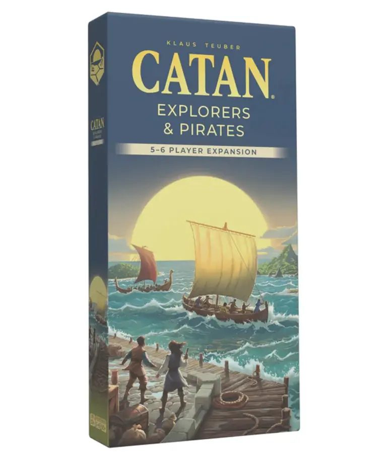 Asmodee Catan: Explorers & Pirates: 5-6 Player Expansion 6th Edition