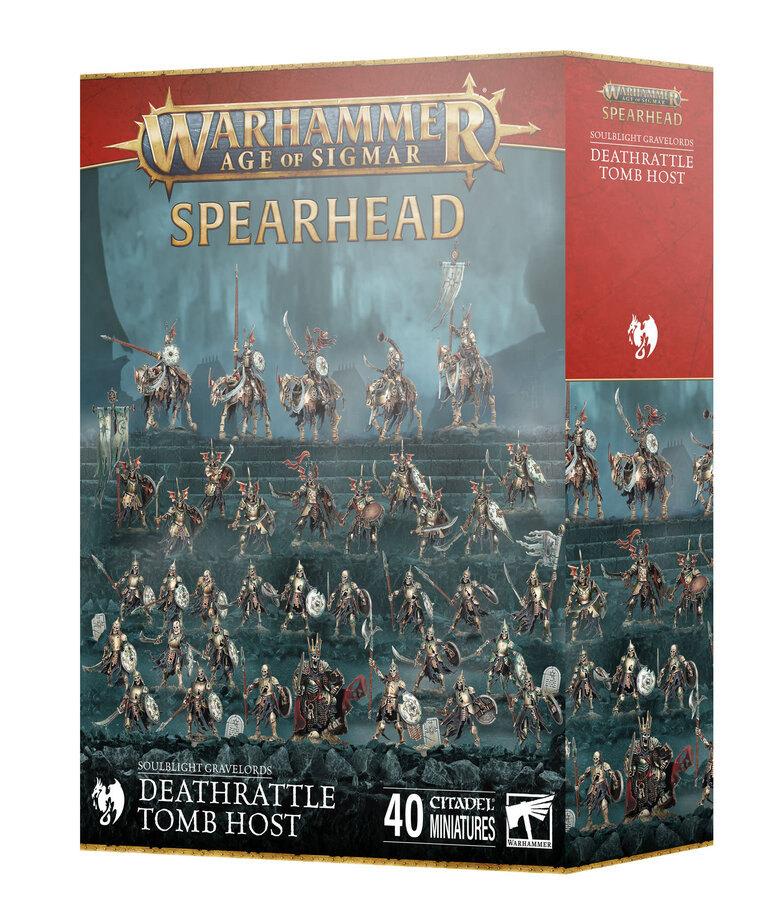 Age of Sigmar Age of Sigmar: Soulblight Gravelords: Deathrattle Tomb Host