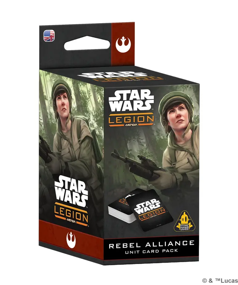 Atomic Mass Games Star Wars Legion: Rebel Alliance Unit Card Pack