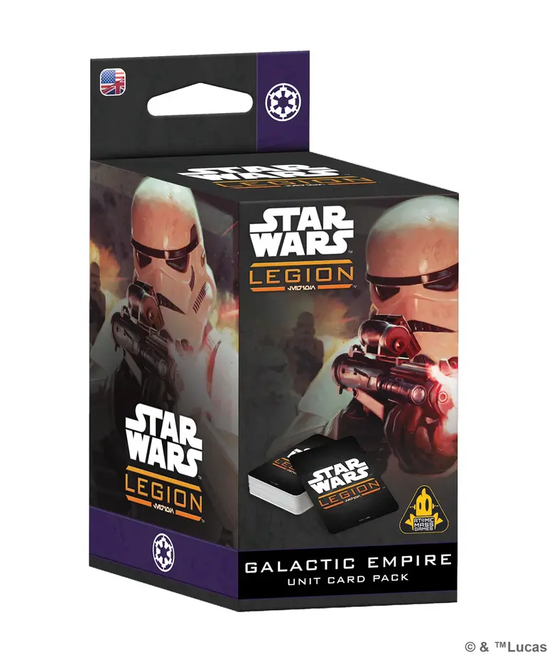 Atomic Mass Games Star Wars Legion: Galactic Empire Unit Card Pack