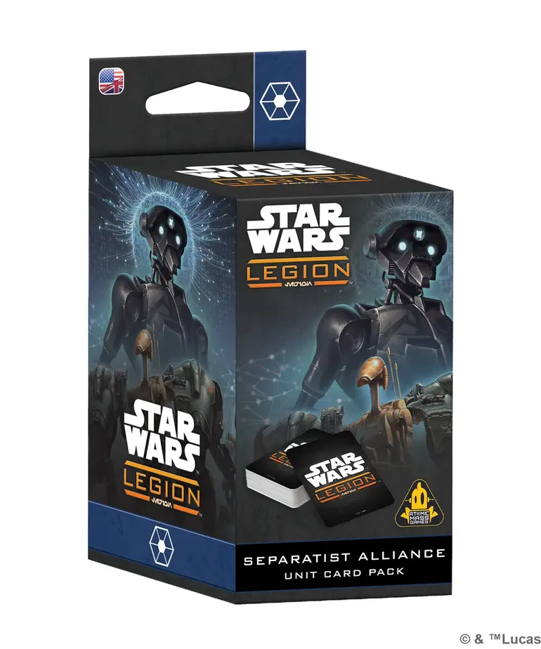 Atomic Mass Games Star Wars Legion: Separatist Alliance Unit Card Pack