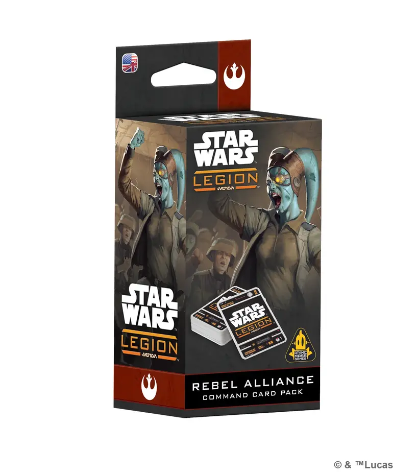 Atomic Mass Games Star Wars Legion: Rebel Alliance Command Card Pack