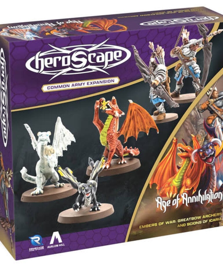 Renegade Game Studio Heroscape: Greatbow Archers and Scions of Icaria Army Expansion