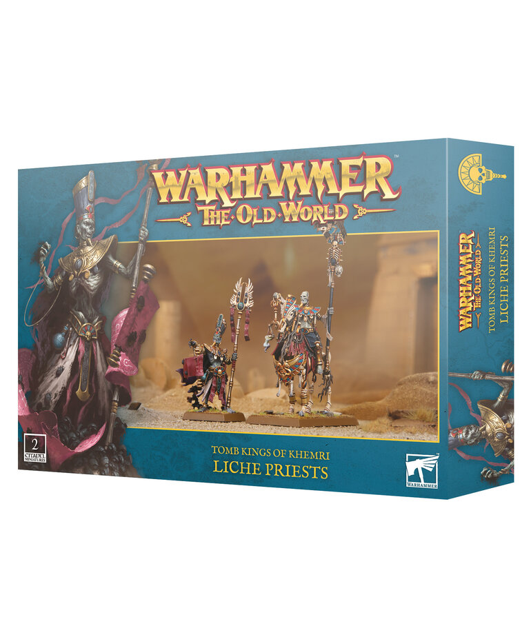 Old World Warhammer The Old World: Tomb Kings Of Khemri: Liche Priests