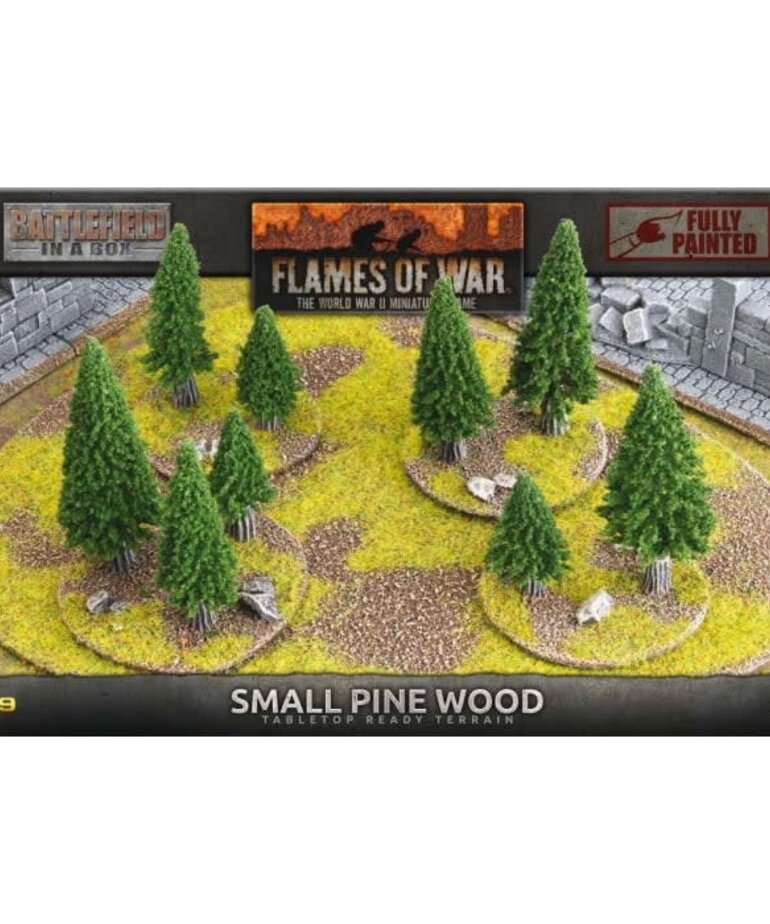 Gale Force Nine GaleForce Nine Flames of War - Battlefield in a Box: Small Pine Wood