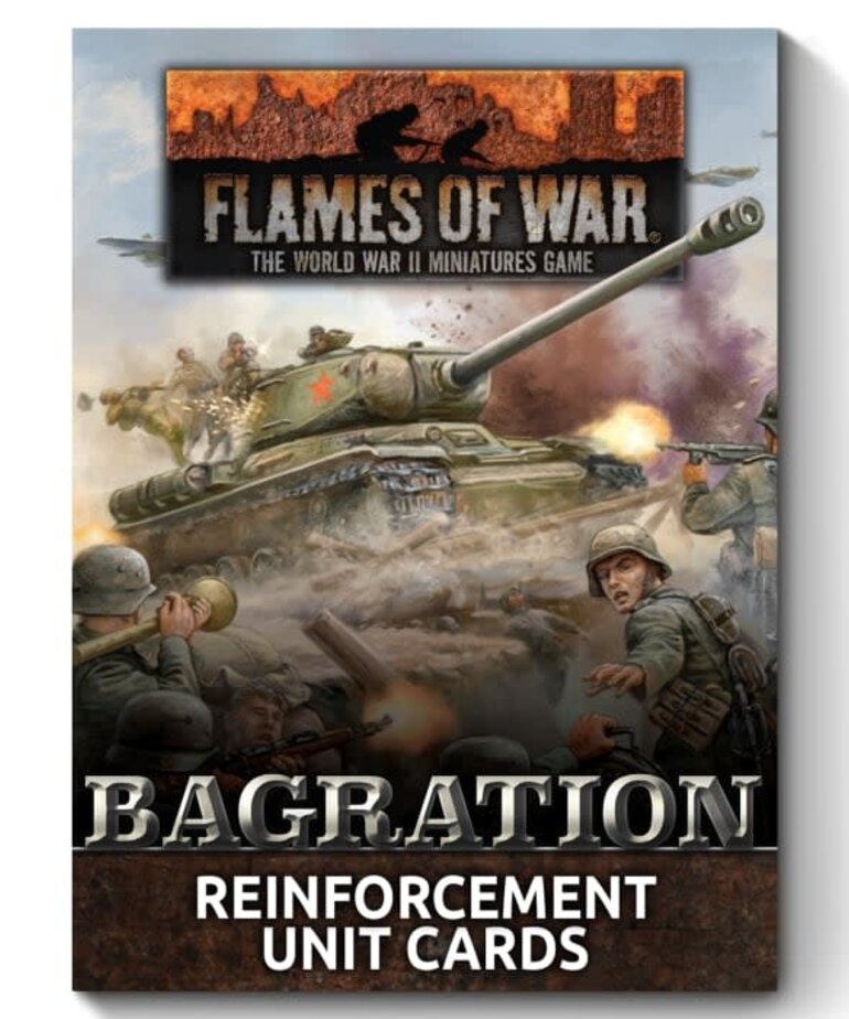 Flames of War Flames of War: Bagration Reinforcement Unit Cards