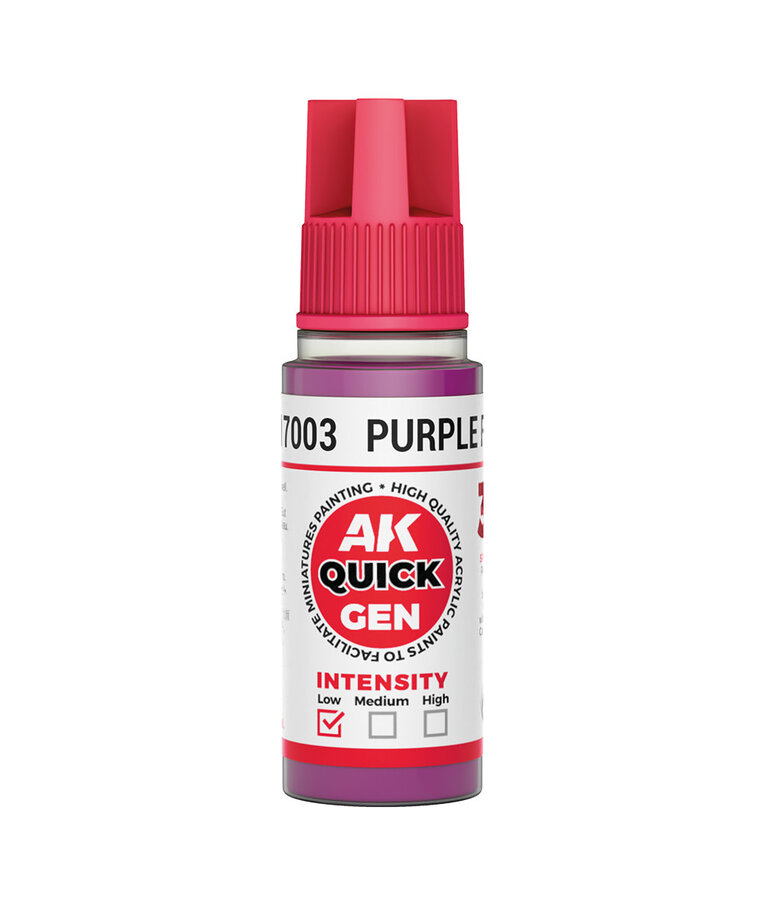 AK Interactive AK Interactive Quick Gen - Purple Flesh 18 ml