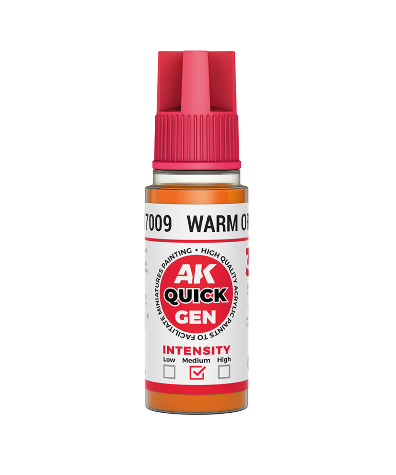 AK Interactive AK Interactive Quick Gen - Warm Orange 18 ml