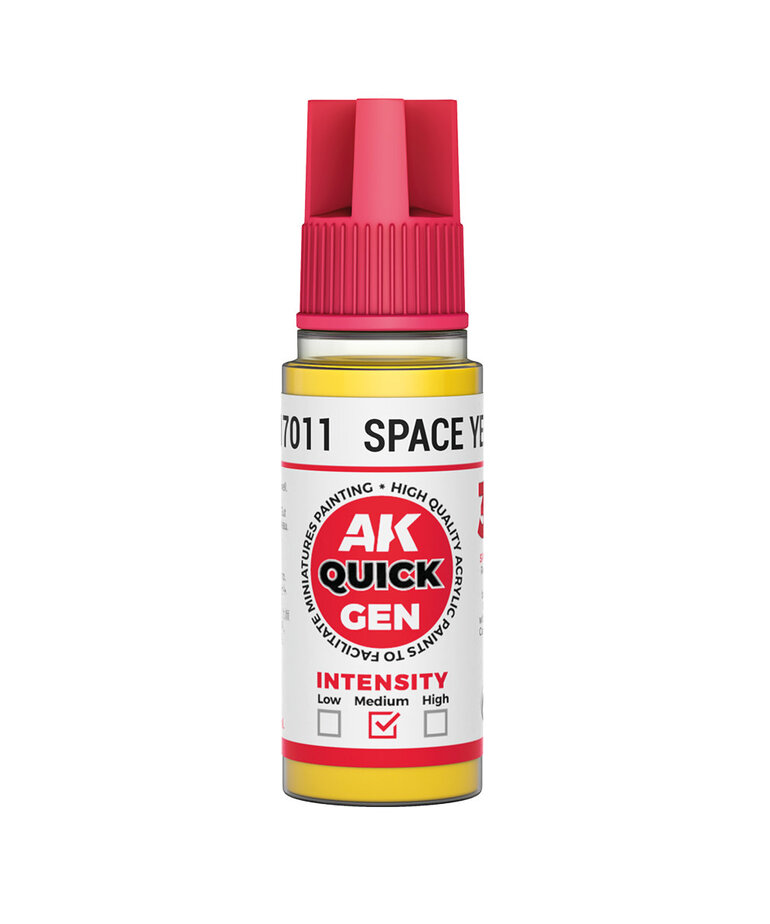 AK Interactive AK Interactive Quick Gen - Space Yellow 18 ml