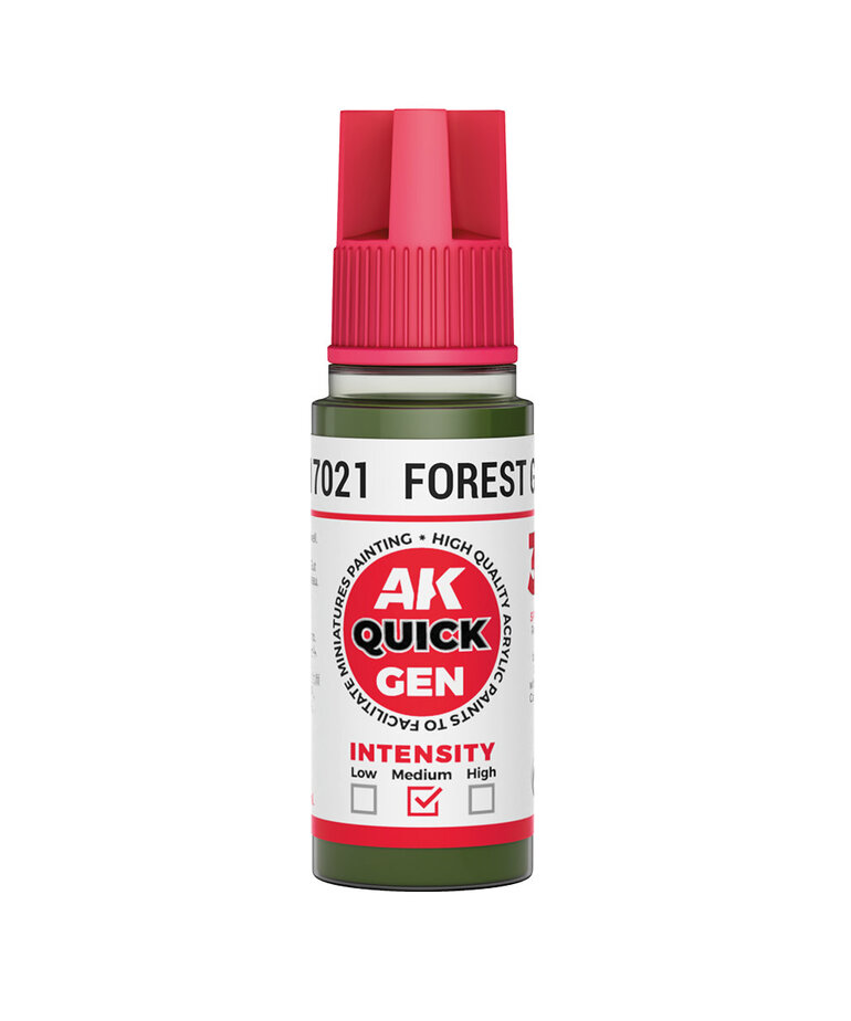 AK Interactive AK Interactive Quick Gen - Forest Green 18 ml