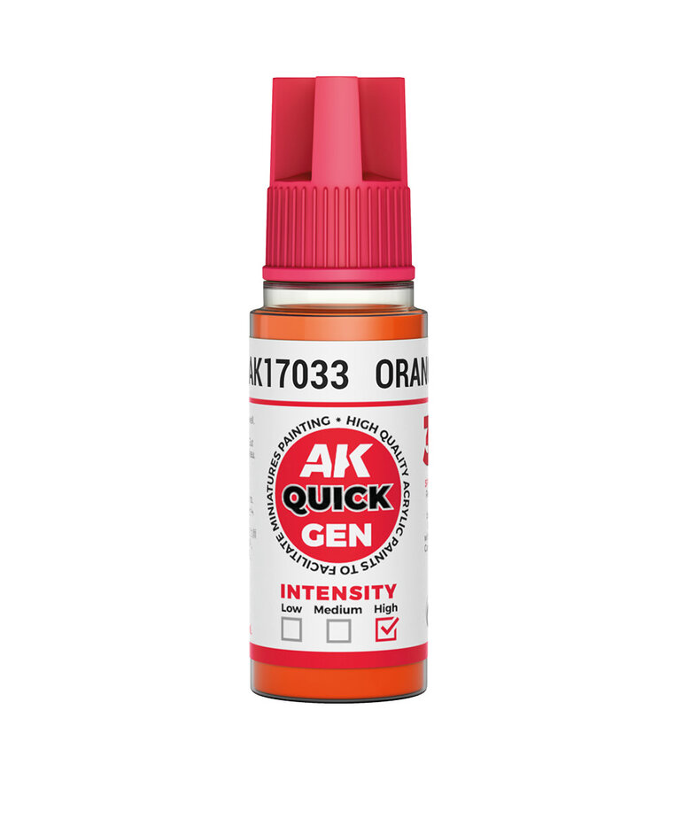 AK Interactive AK Interactive Quick Gen - Orange 18 ml