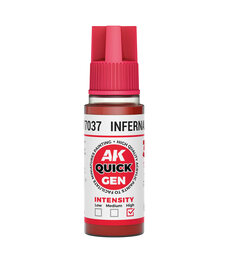 AK Interactive AK Interactive Quick Gen - Infernal Red 18 ml