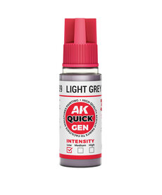 AK Interactive AK Interactive Quick Gen - Light Grey Shadow 18 ml