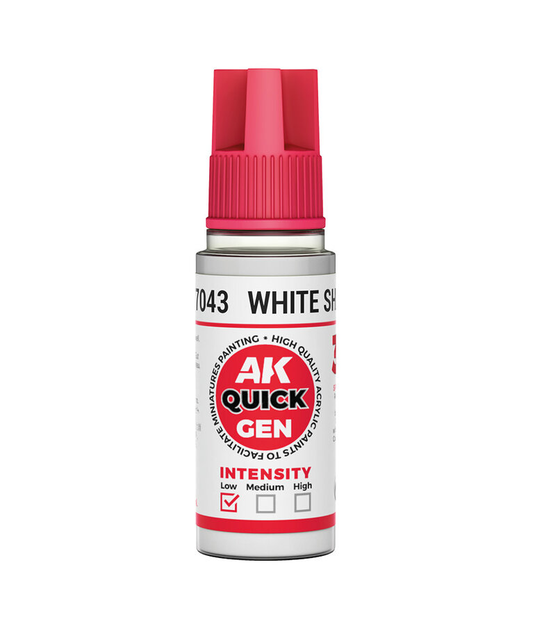 AK Interactive AK Interactive Quick Gen - White Shadow 18 ml