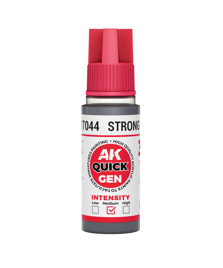 AK Interactive AK Interactive Quick Gen - Strong Grey 18 ml